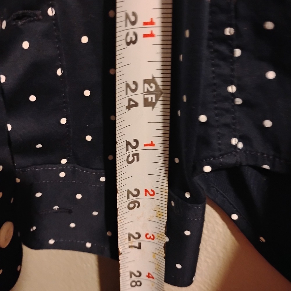 Artefact,Long Sleeve Shirt, Extra Large, Blue With Dots - Picture 6 of 9